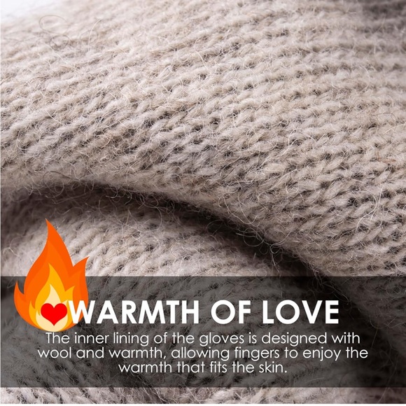 Elegant Brown Leather Gloves - Picture 4 of 7